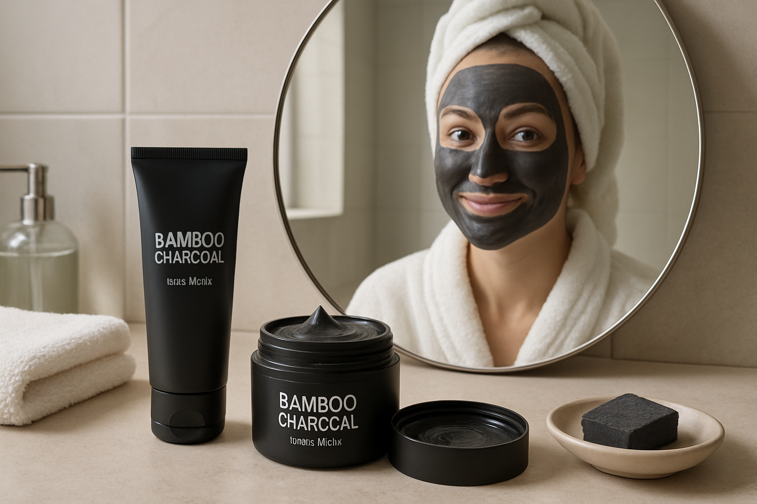 Bamboo Charcoal Face Mask: The Skincare Discovery I Made by Burning My Lunch
