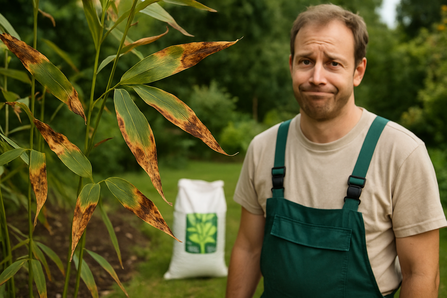 Bamboo Leaf Scorch: My Very Public Confession About Over-Fertilizing