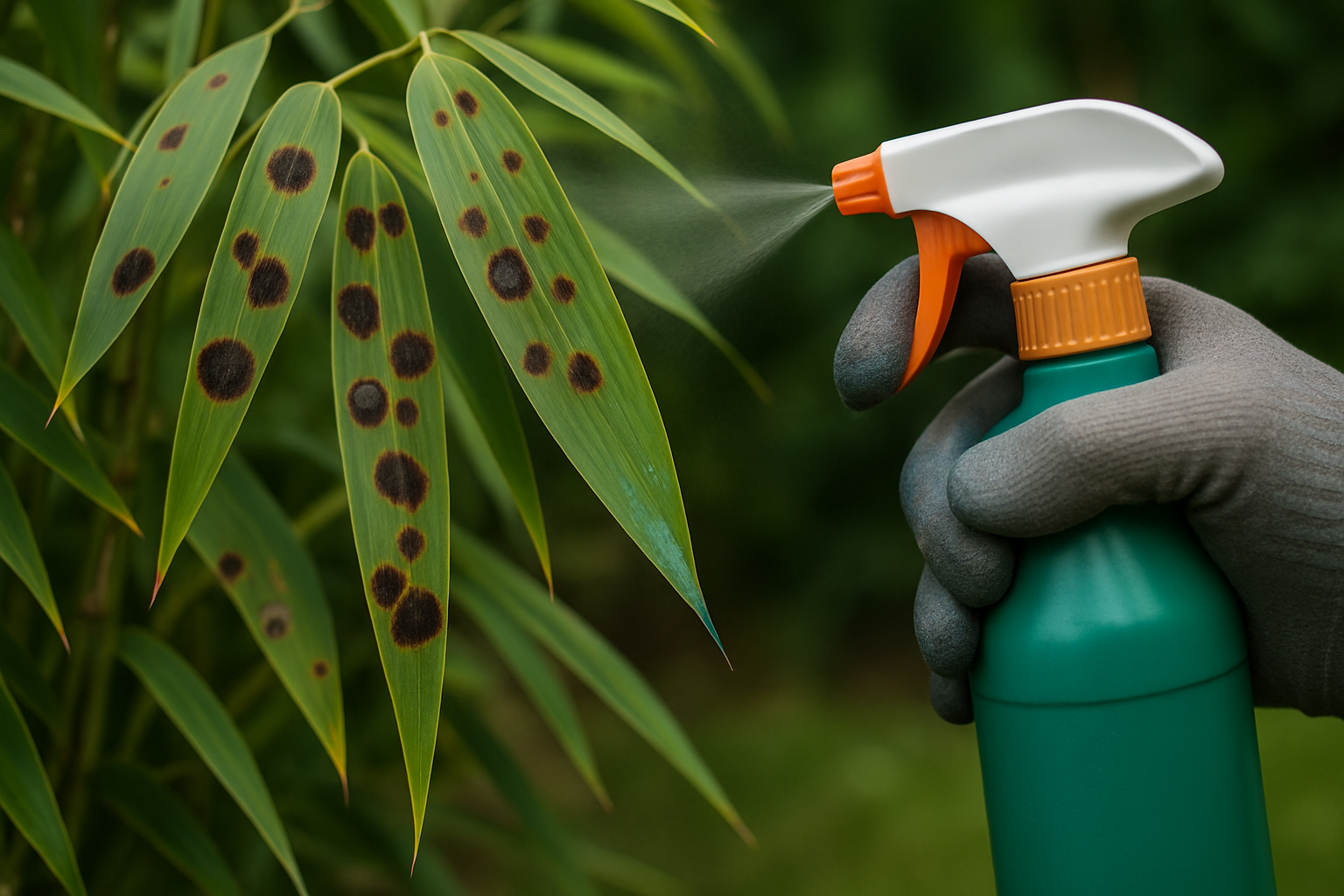 Bamboo Leaf Spot: The Fungal Disease That Looked Far Worse Than It Was