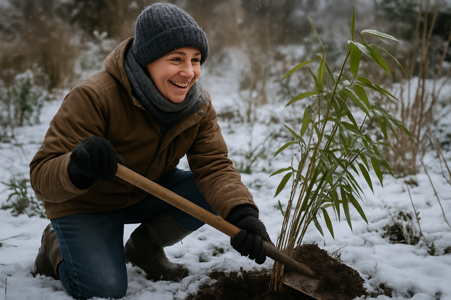 Bamboo Removal in Winter: Why My Timing Was Both Wrong and Accidentally Right