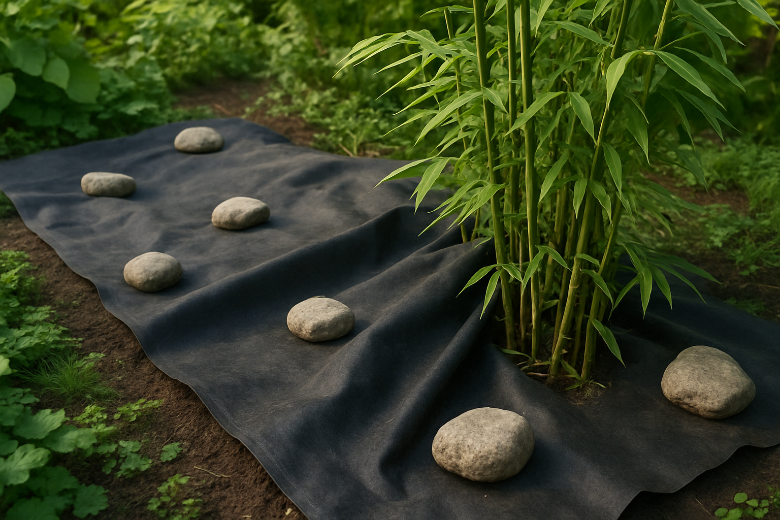 Chemical-Free Bamboo Removal: The Slow but Deeply Satisfying Method