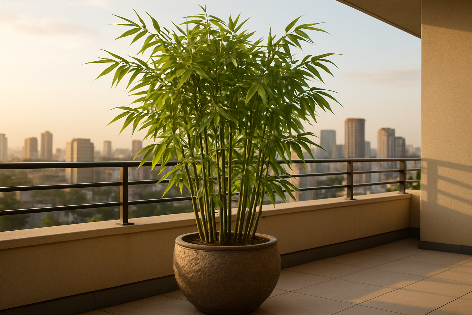 Container Bamboo on My Apartment Balcony: How a 10-Foot Plant Saved My Sanity
