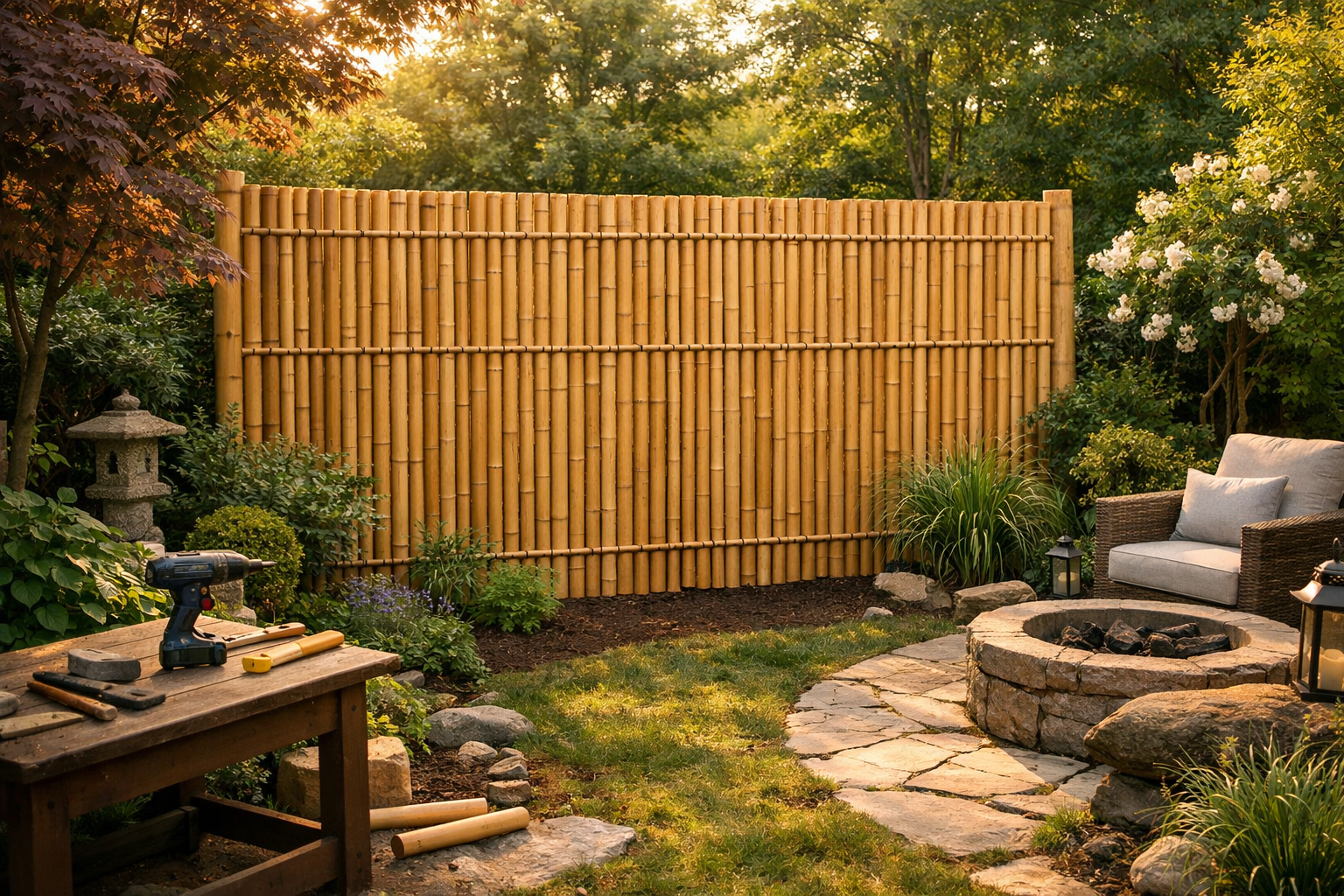 How to Install Bamboo Privacy Screens: A Step-by-Step Guide for Complete Beginners