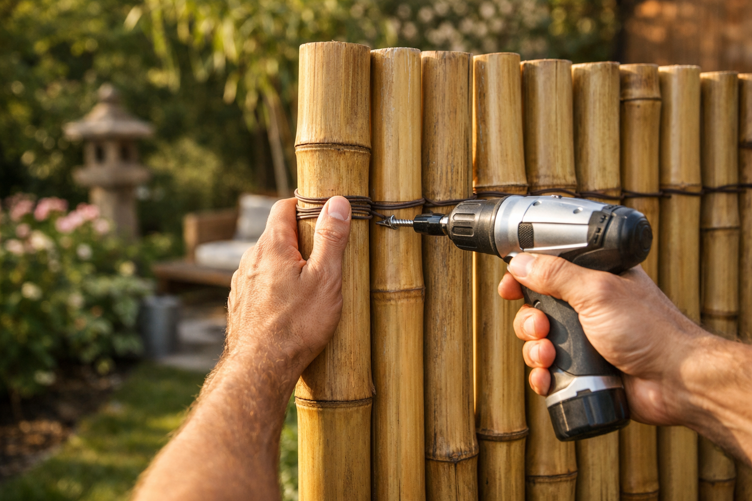 How to Install Bamboo Privacy Screens: A Step-by-Step Guide for Complete Beginners — image 2