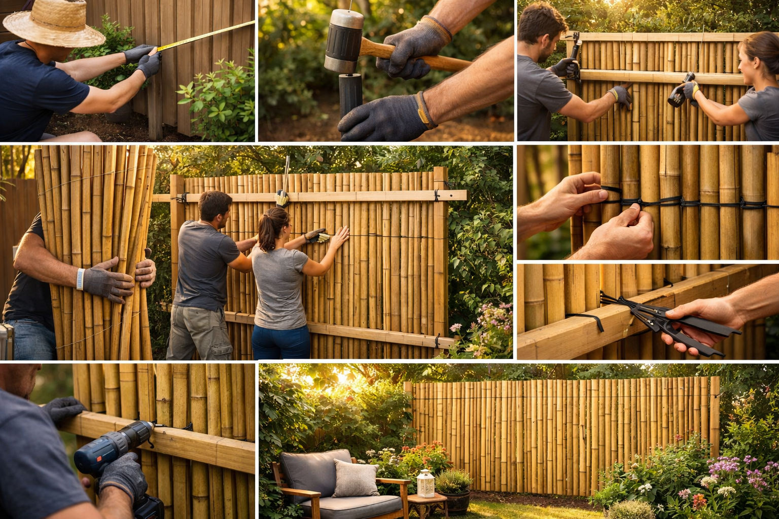 How to Install Bamboo Privacy Screens: A Step-by-Step Guide for Complete Beginners — image 3
