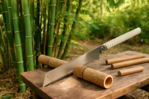 I Built a Bamboo Trellis With a Japanese Pull Saw: My Go-To Cutting Tool