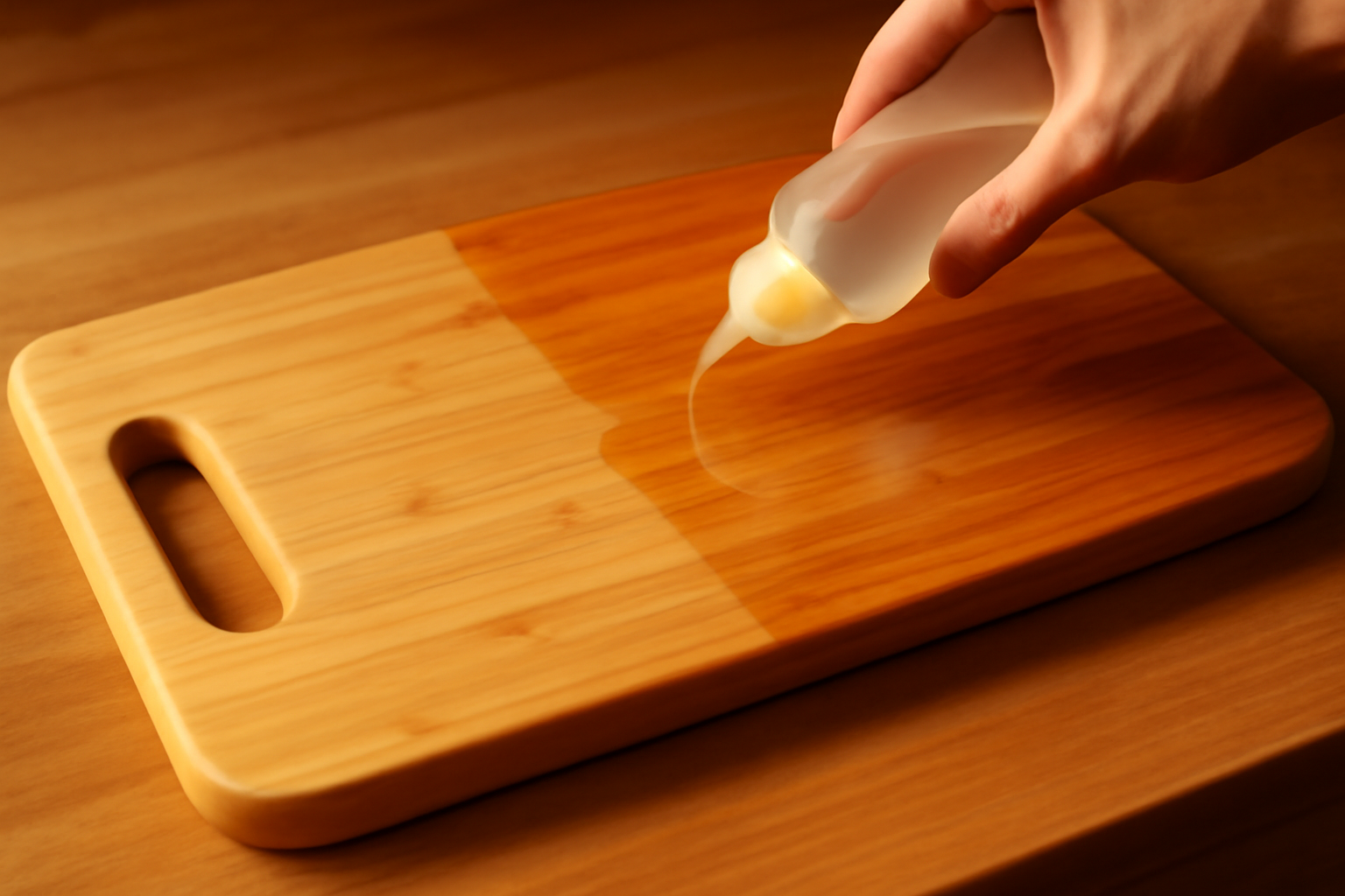 I Tried Food-Safe Bamboo Cutting Boards From My Own Poles: This Mineral Oil Made the Difference