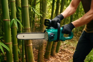 I Cut Down a 40-Foot Bamboo Grove With a Cordless Chainsaw: Which One Survived