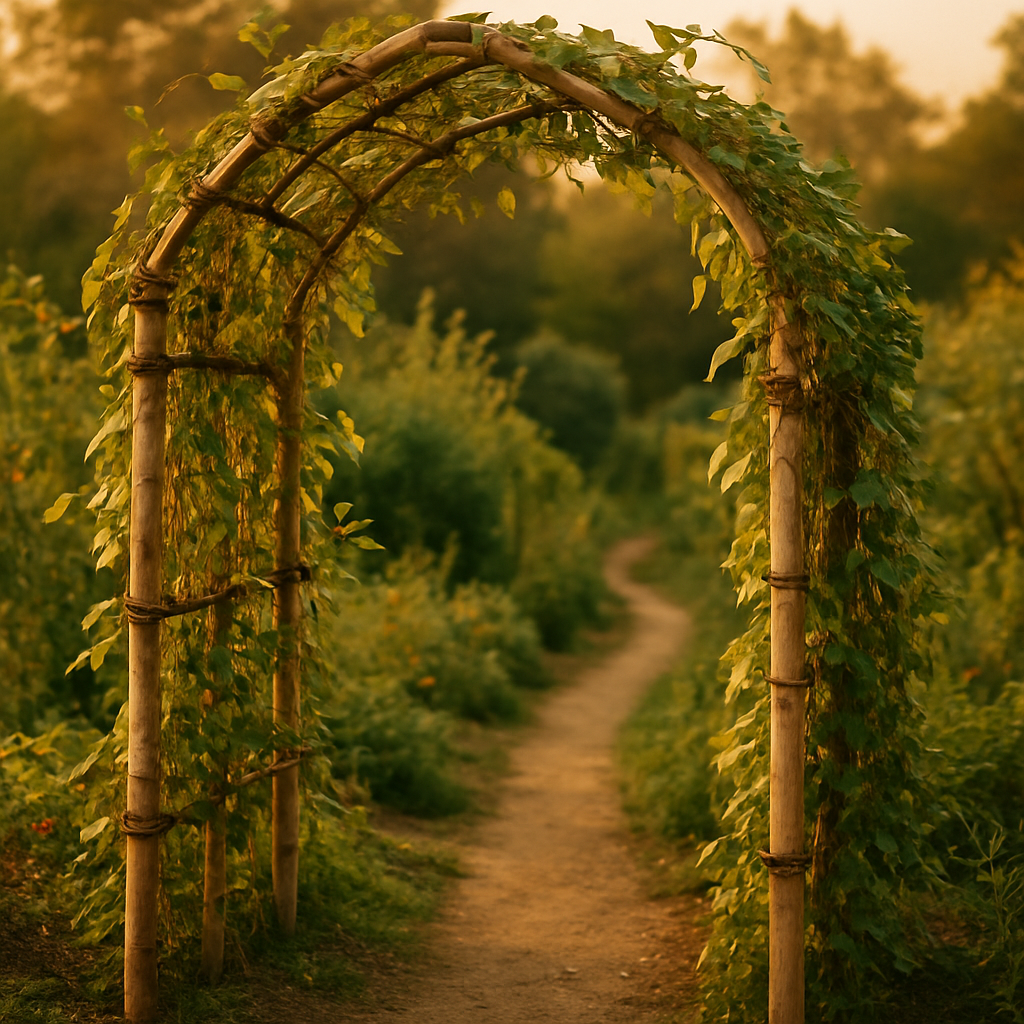 DIY Bamboo Garden Arch: Step-by-Step Guide to a Living Entryway — image 1