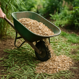 How to Mulch With Bamboo Leaves and Chips: The Free Soil Amendment Growers Overlook