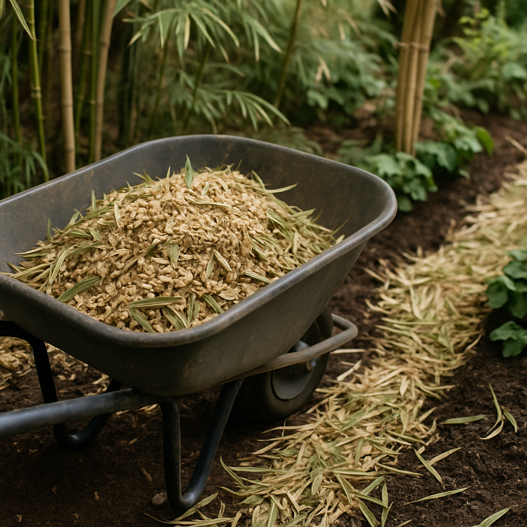 How to Mulch With Bamboo Leaves and Chips: The Free Soil Amendment Growers Overlook — image 2