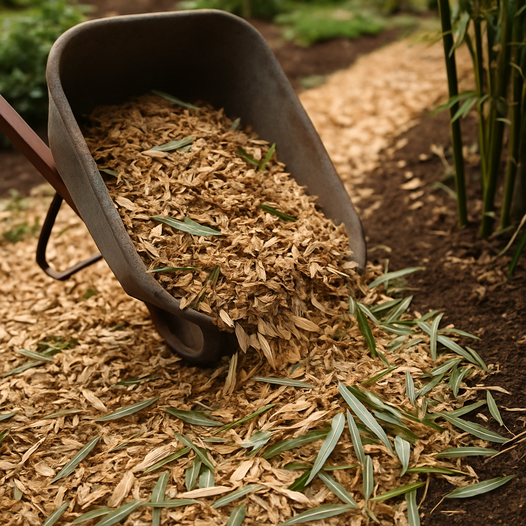 How to Mulch With Bamboo Leaves and Chips: The Free Soil Amendment Growers Overlook — image 4